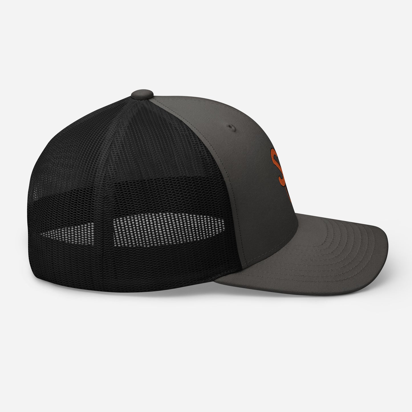 Gorra gris-negra