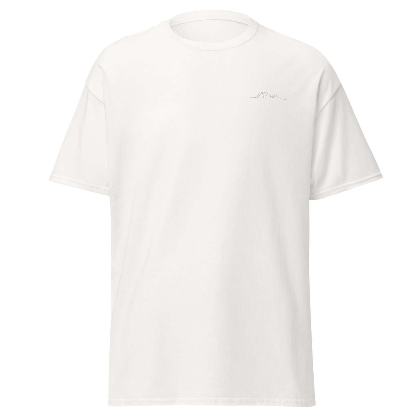 Camiseta blanca coordenadas