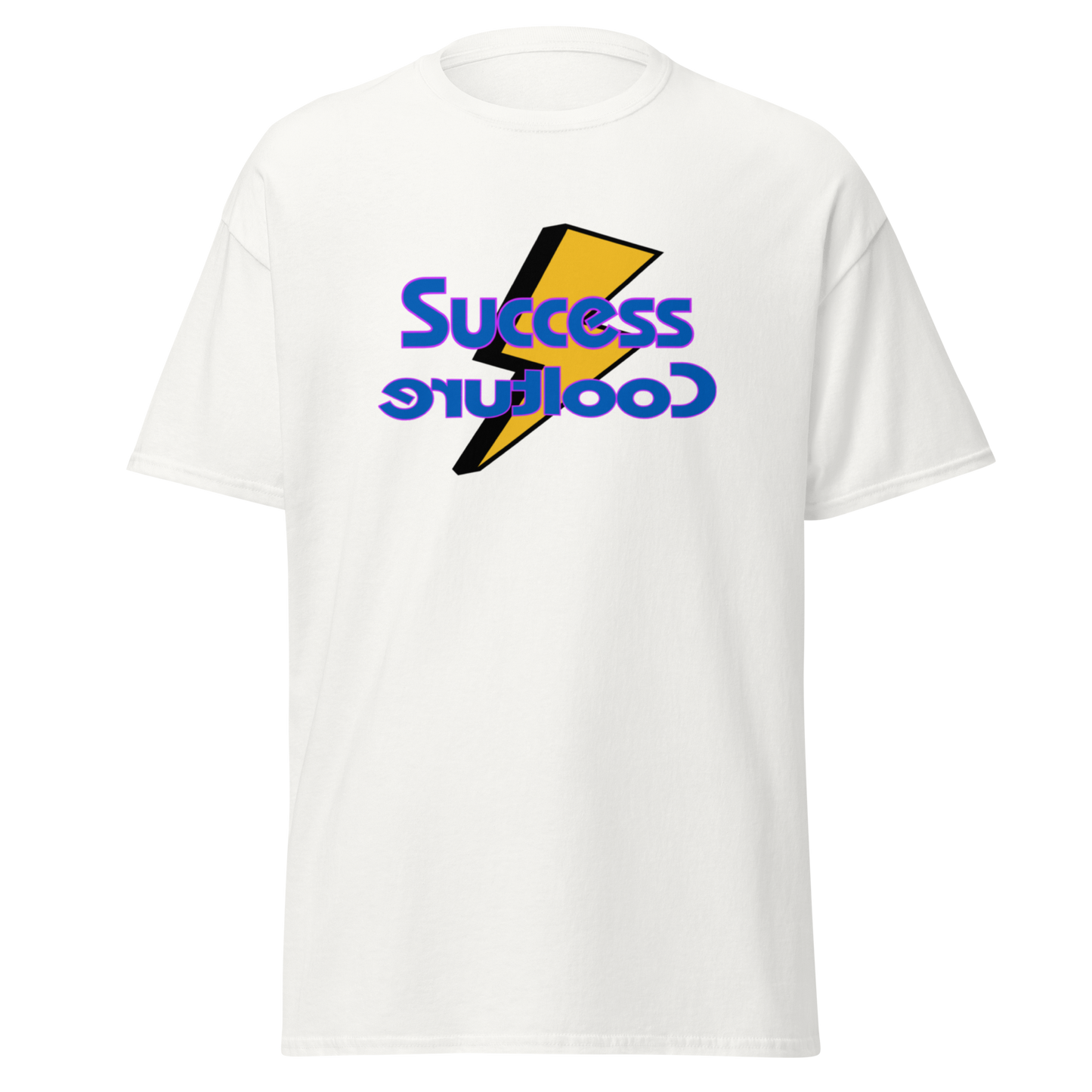 Camiseta blanca rayo success coolture