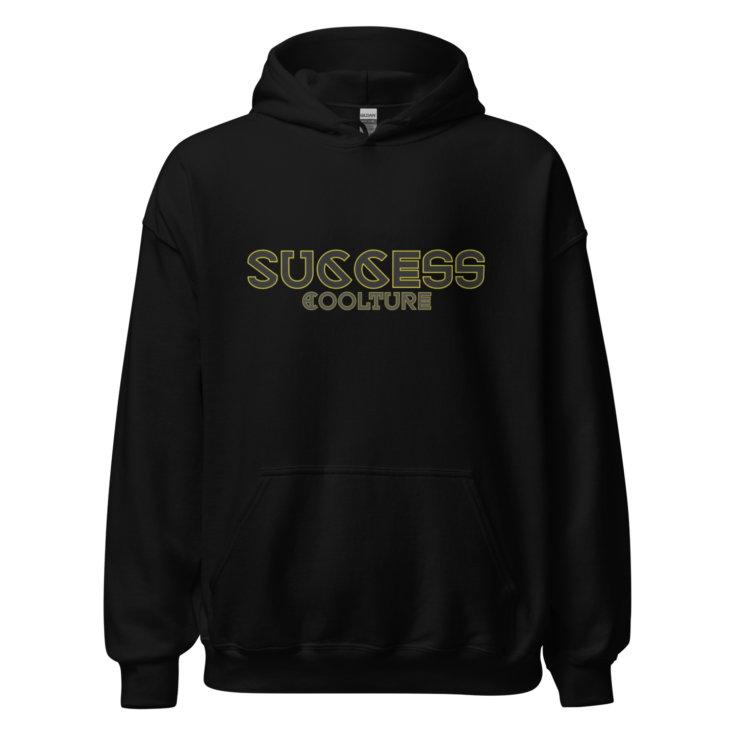 Sudadera negra con capucha success