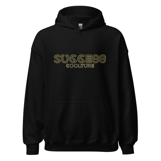 Sudadera negra con capucha success