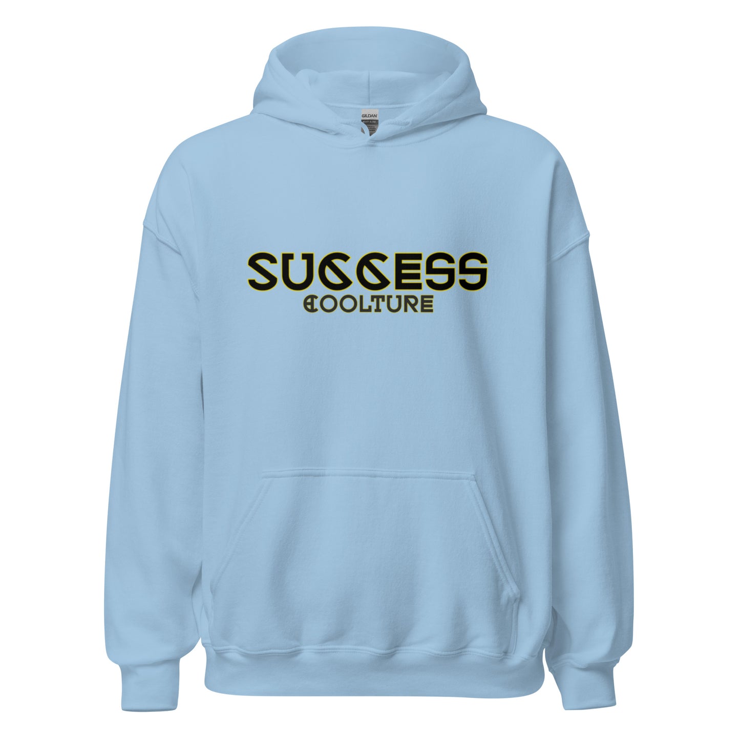 Sudadera azul con capucha success